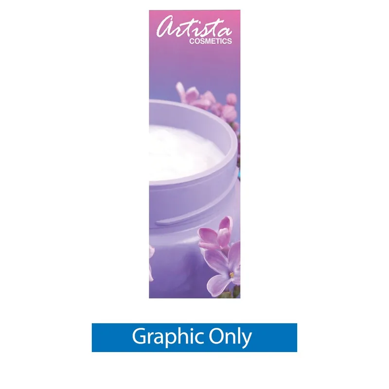 Doublestep Retractable Banner Stand - 24 in view 3