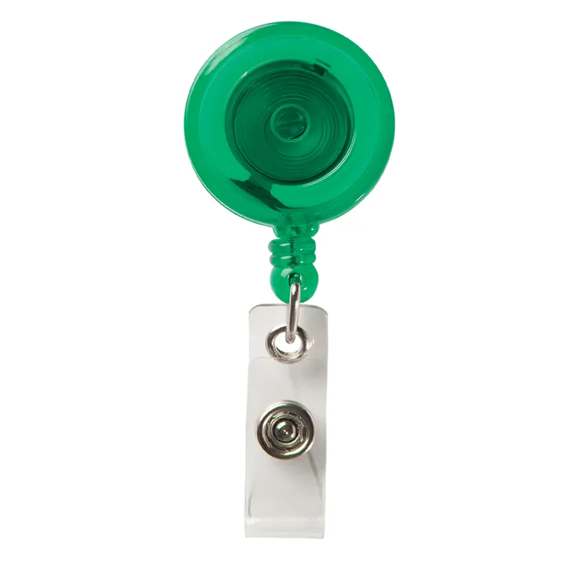 Round Badge Reel w/Alligator Clip view 2