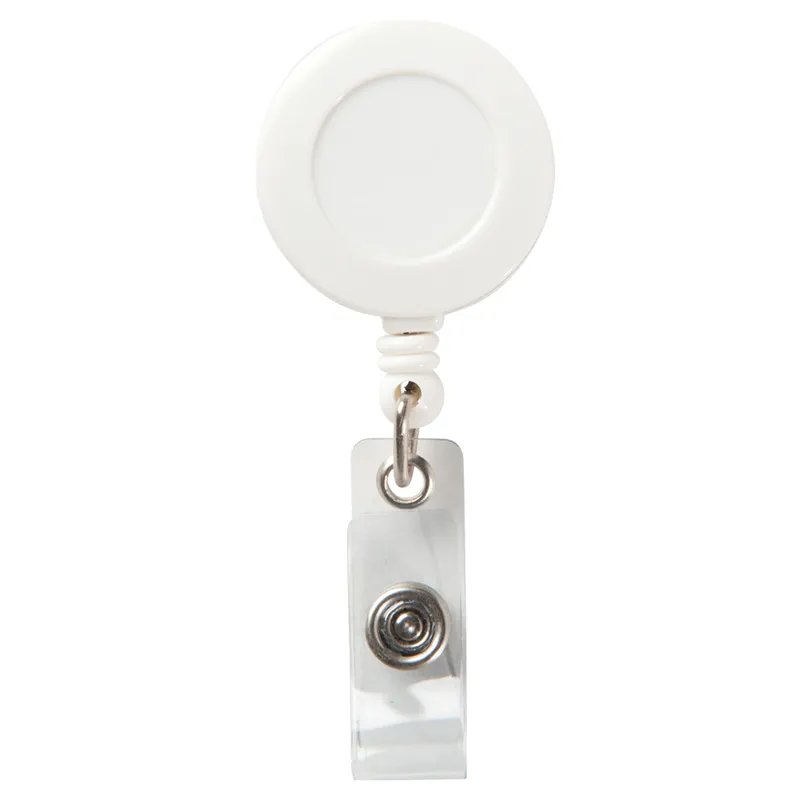 Round Badge Reel w/Alligator Clip view 3