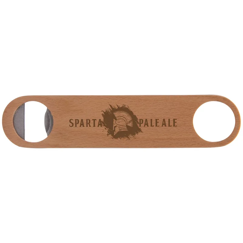 Wood Paddle Bottle Opener