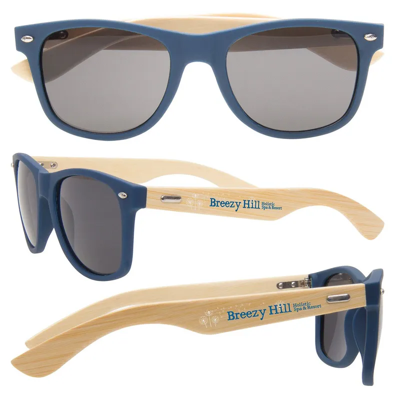 Wooden Bamboo Sunglasses view 3