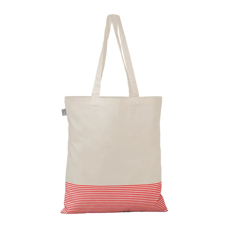 Aro Recycled 5oz Cotton Micro Stripe Tote Bag - 9.7L view 4