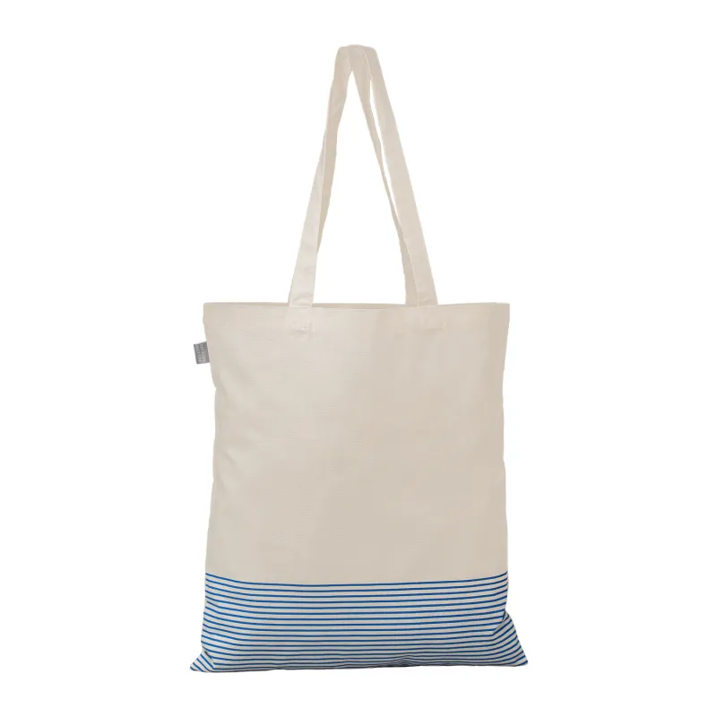 Aro Recycled 5oz Cotton Micro Stripe Tote Bag - 9.7L