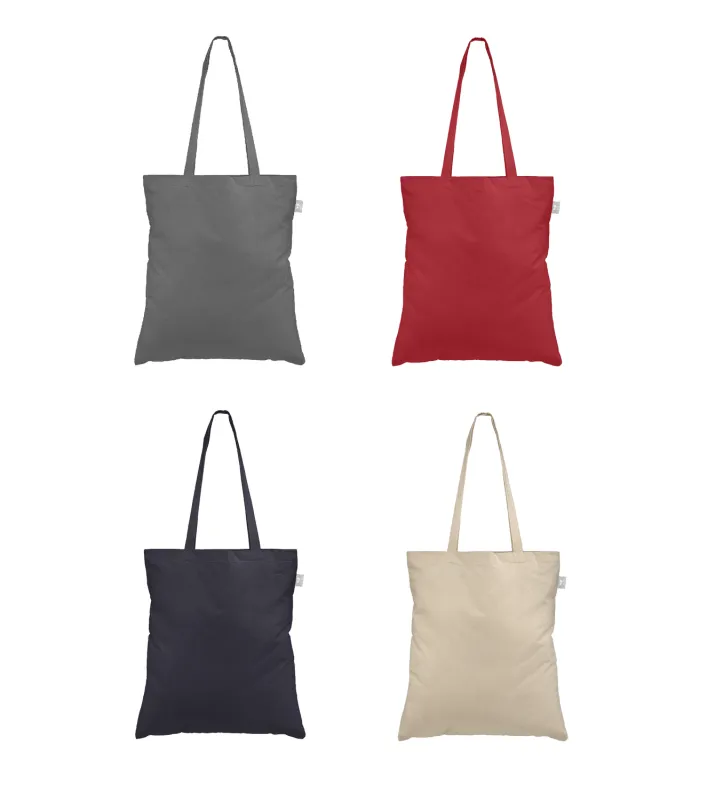 Geo - 5 oz. Recycled Cotton Tote Bag view 5