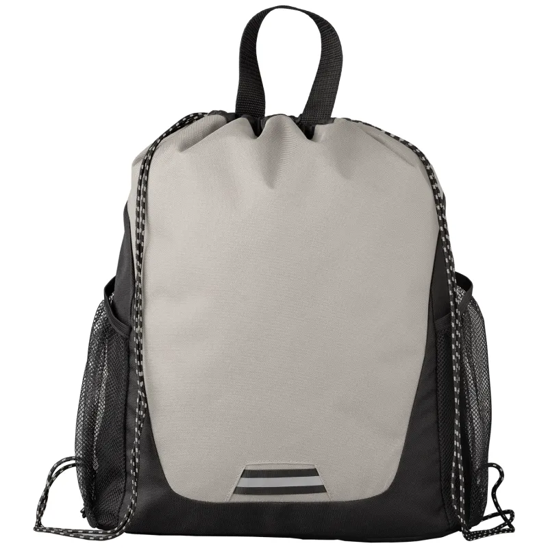 Jotun Recycled Polyester Pocketed Drawstring Bag - 2.6 gal view 4