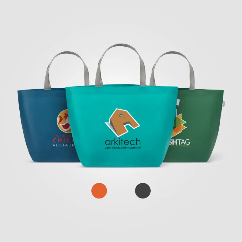 Julian RPET - Recycled Non-Woven Shopping Tote Bag view 7