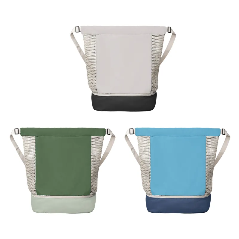 Neri Recycled Mesh Drawstring Bag - 34L view 4
