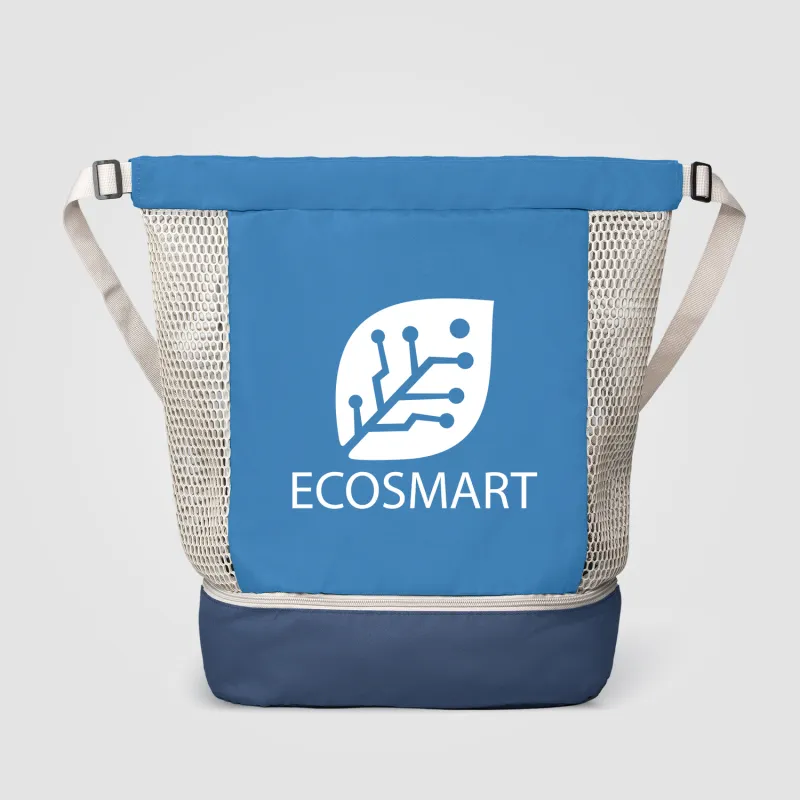 Neri Recycled Mesh Drawstring Bag - 34L view 5