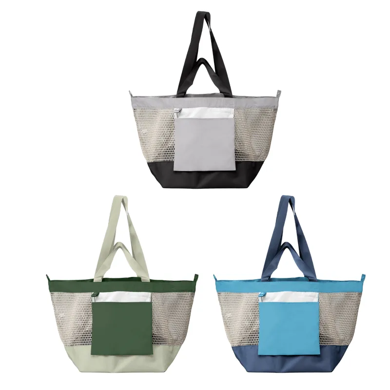 Neri Recycled Mesh Foldable Tote Bag - 45L view 4