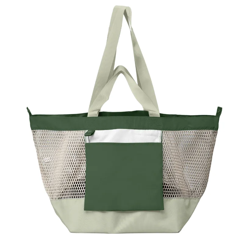 Neri Recycled Mesh Foldable Tote Bag - 45L view 3