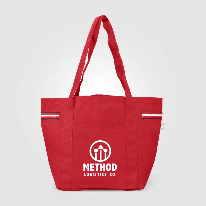 Newport Recycled Stripe Tote Bag - 20L view 5