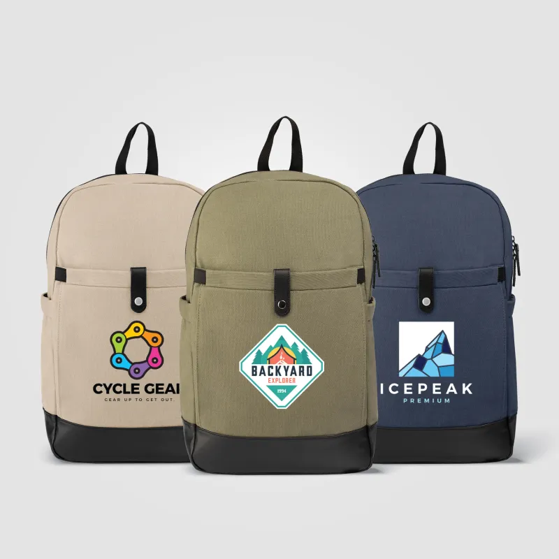 Odyssey Pack - Recycled Cotton Canvas Backpack view 4