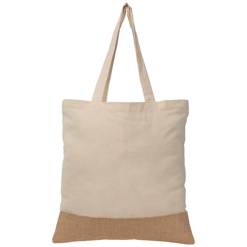 Rio™ Tote Bag - 5 oz. Recycled Cotton Blend with Jute