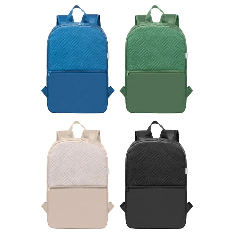 13 L Recycled Polyester Quilted Backpack
