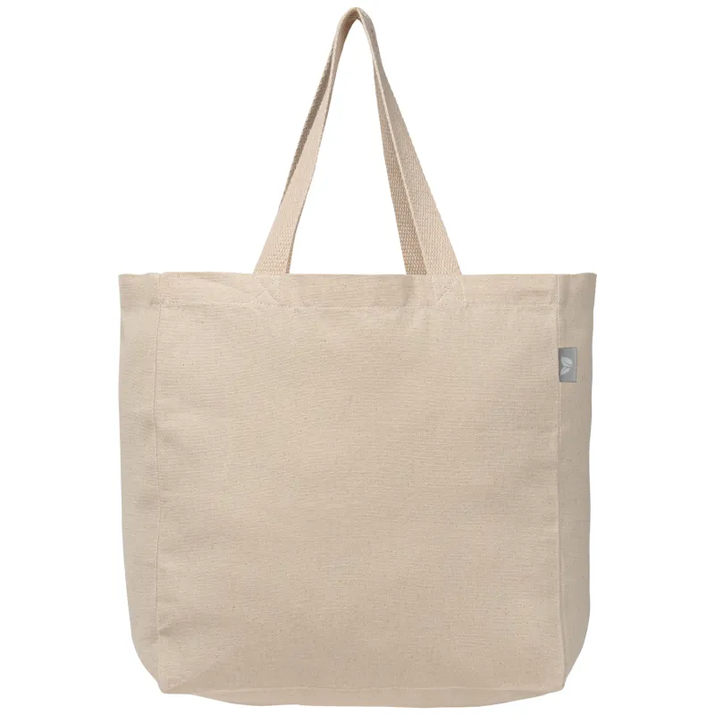 Toronto - 8 oz. Recycled Cotton Blend Shopper Tote Bag