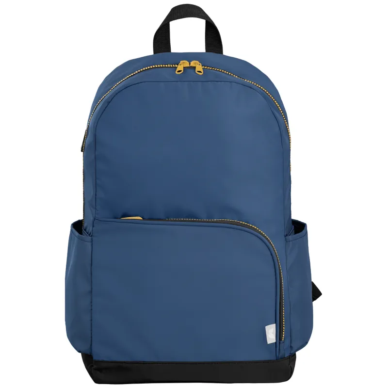 Aurelia rPET Dual Pocket Gold-Zip 15 Inch Laptop Backpack - 20L
