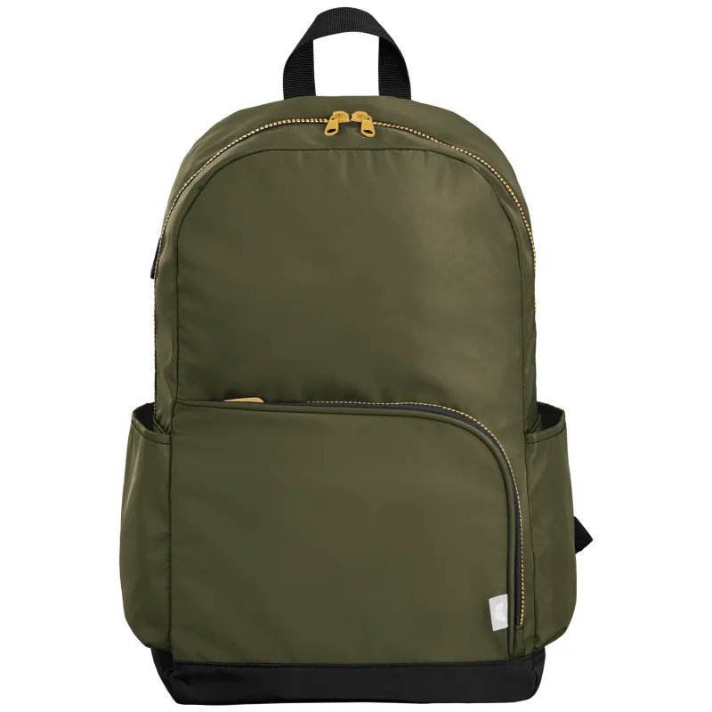 Aurelia rPET Dual Pocket Gold-Zip 15 Inch Laptop Backpack - 20L view 2