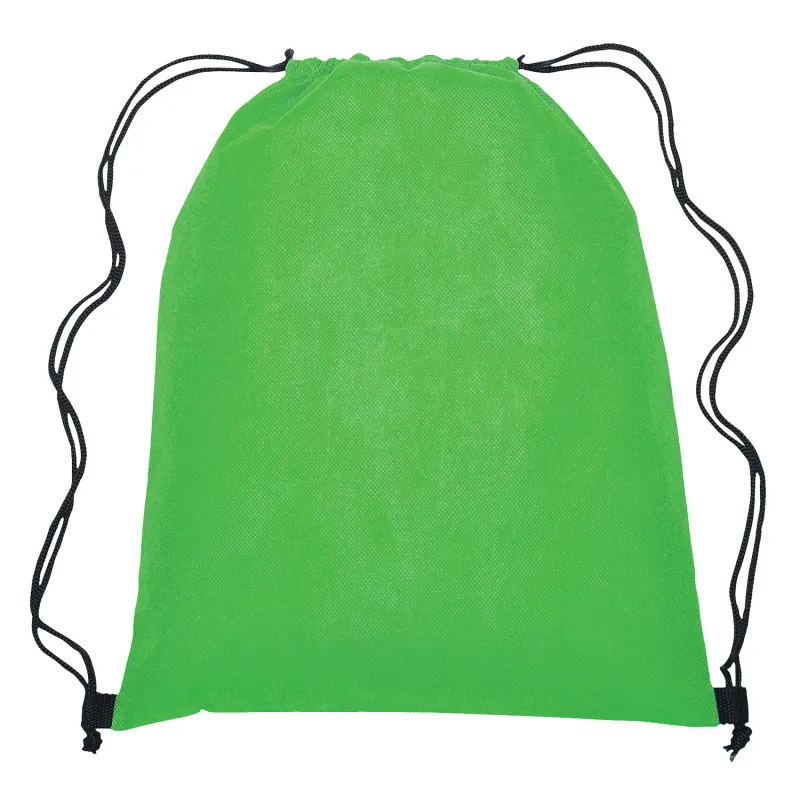 Gateway - Non-Woven Drawstring Backpack view 4