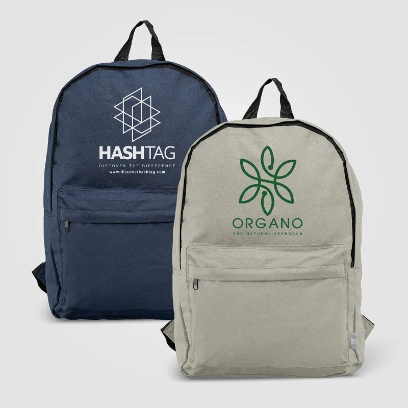 Glasgow - 300D rPET Polyester Backpack view 3