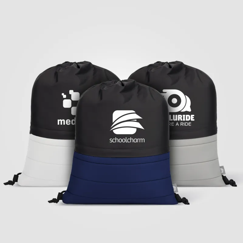 SportStyle rPET Nylon Drawstring Bag view 4