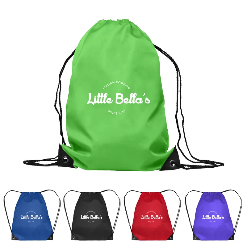 210D Polyester Drawstring Backpack