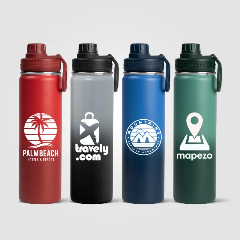 Alaska Ombre - 24 oz. Stainless Steel Double Wall Water Bottle view 2