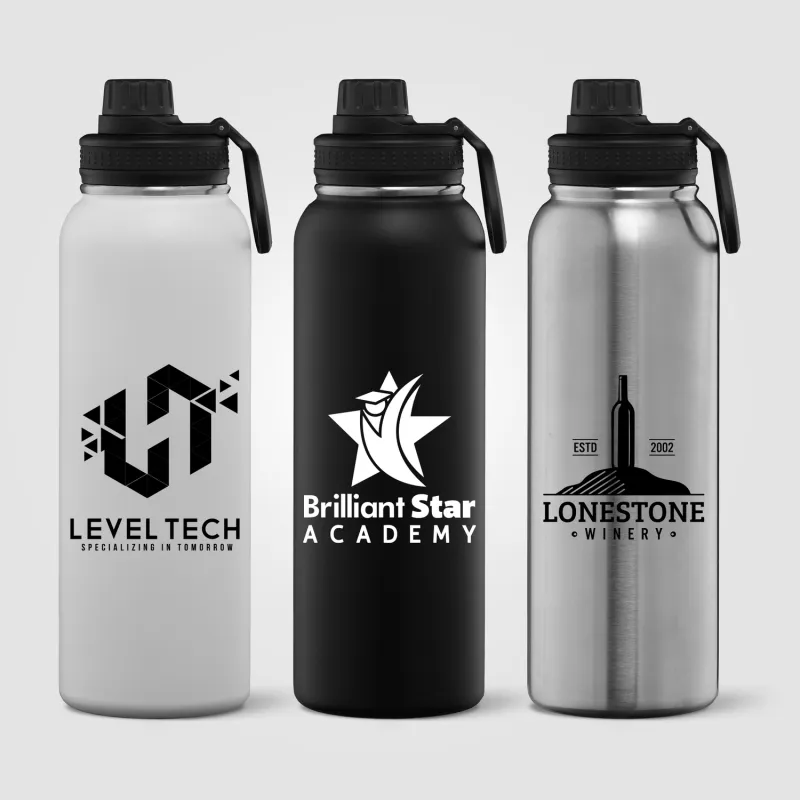 Alaska Ultra - 40 oz. Stainless Steel Double Wall Water Bottle view 2
