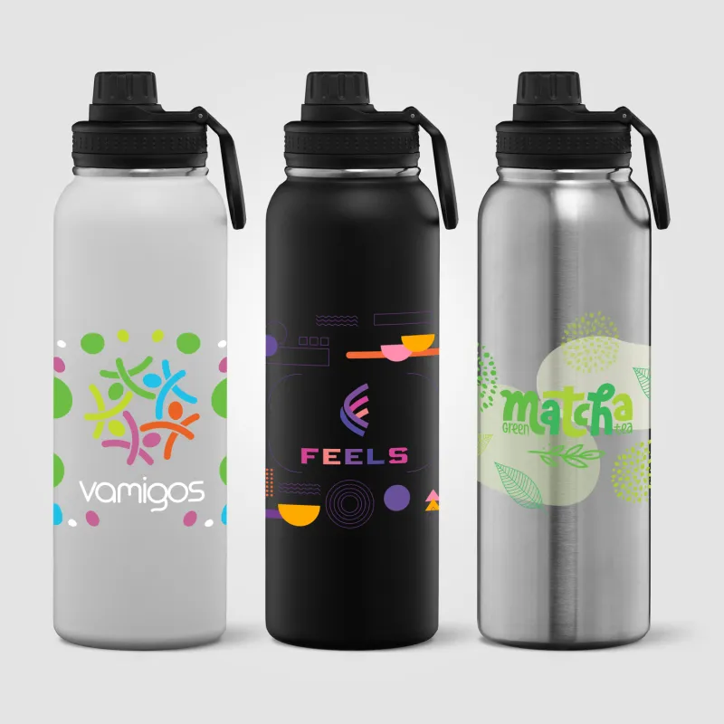 Alaska Ultra - 40 oz. Stainless Steel Double Wall Water Bottle view 7