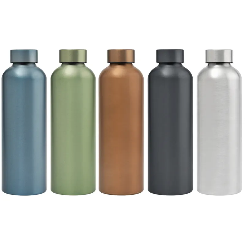 24 oz Recycled Stainless Steel Metallic Bottle