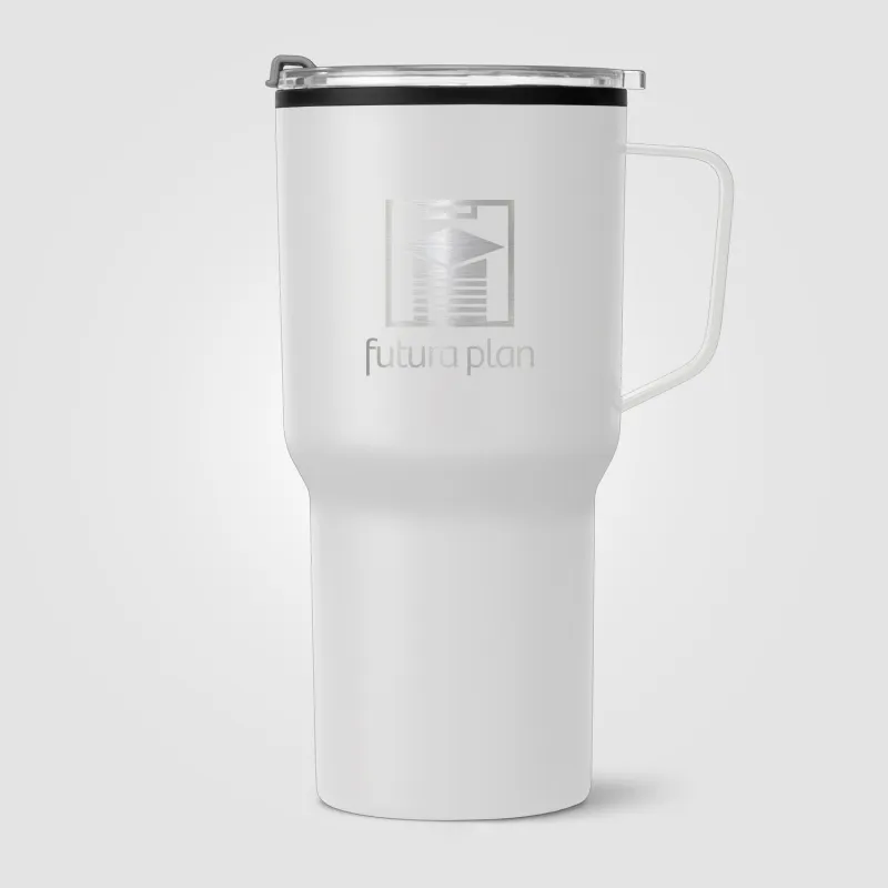 Anchorage - 30 oz. Stainless Steel Tumbler with Plastic Liner view 3