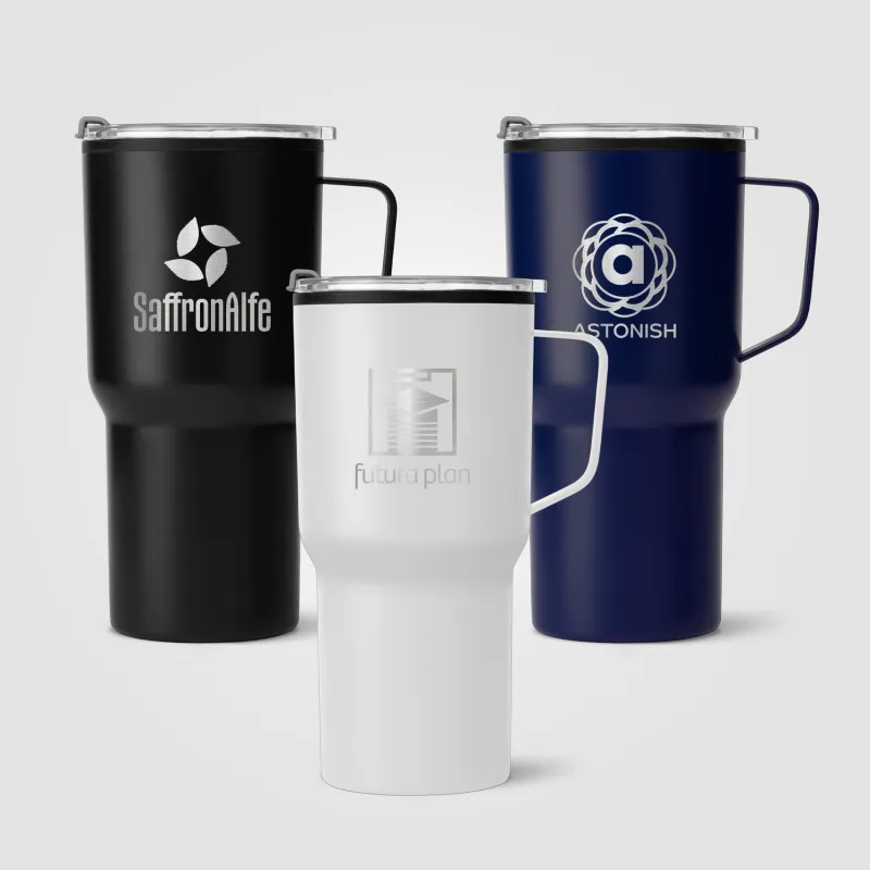 Anchorage - 30 oz. Stainless Steel Tumbler with Plastic Liner view 6