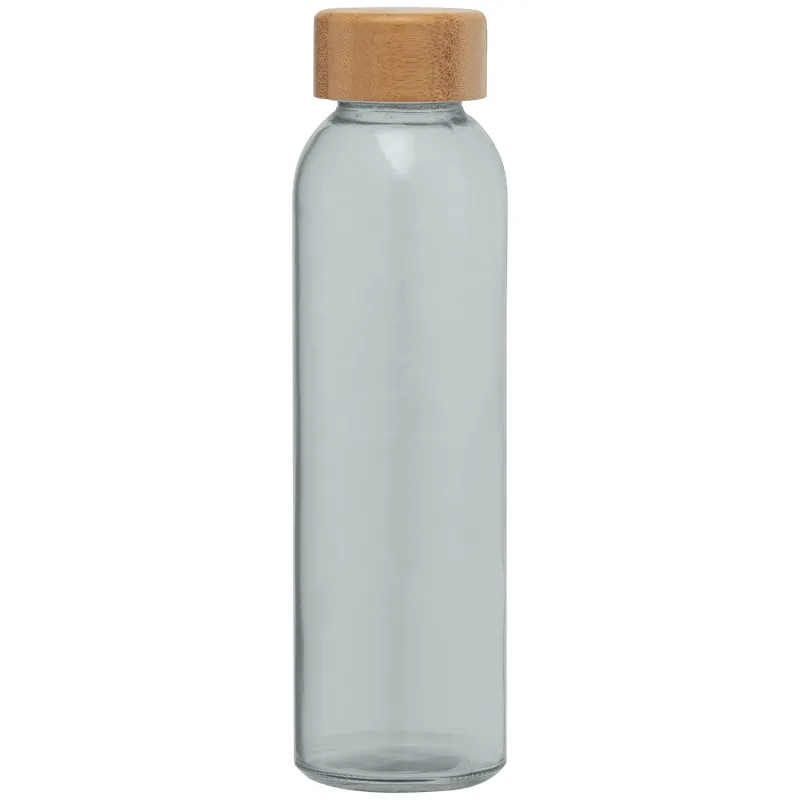 Alpine - 17 oz. Glass Bottle with Bamboo Lid