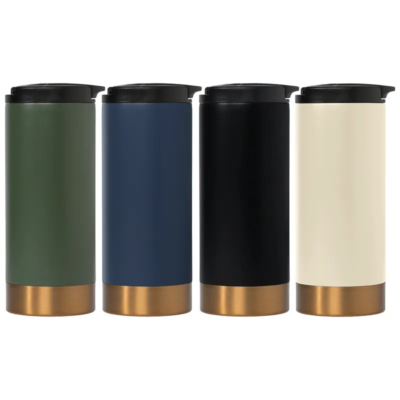 13 oz Copper-Accent Double-Wall Stainless Tumbler