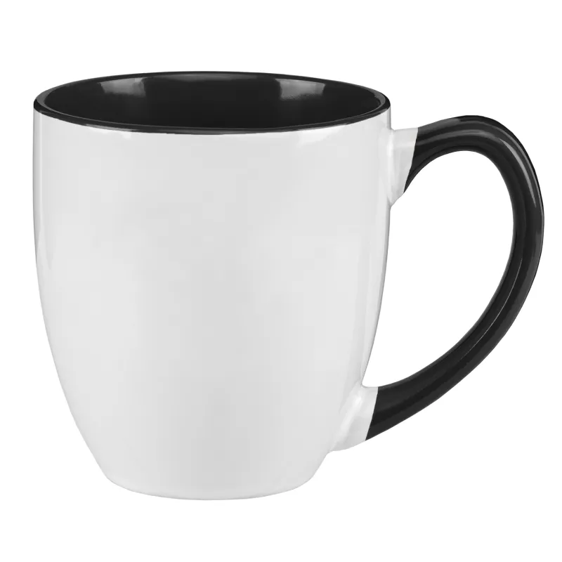 15 oz. Two-Tone Ceramic Bistro Mug view 2