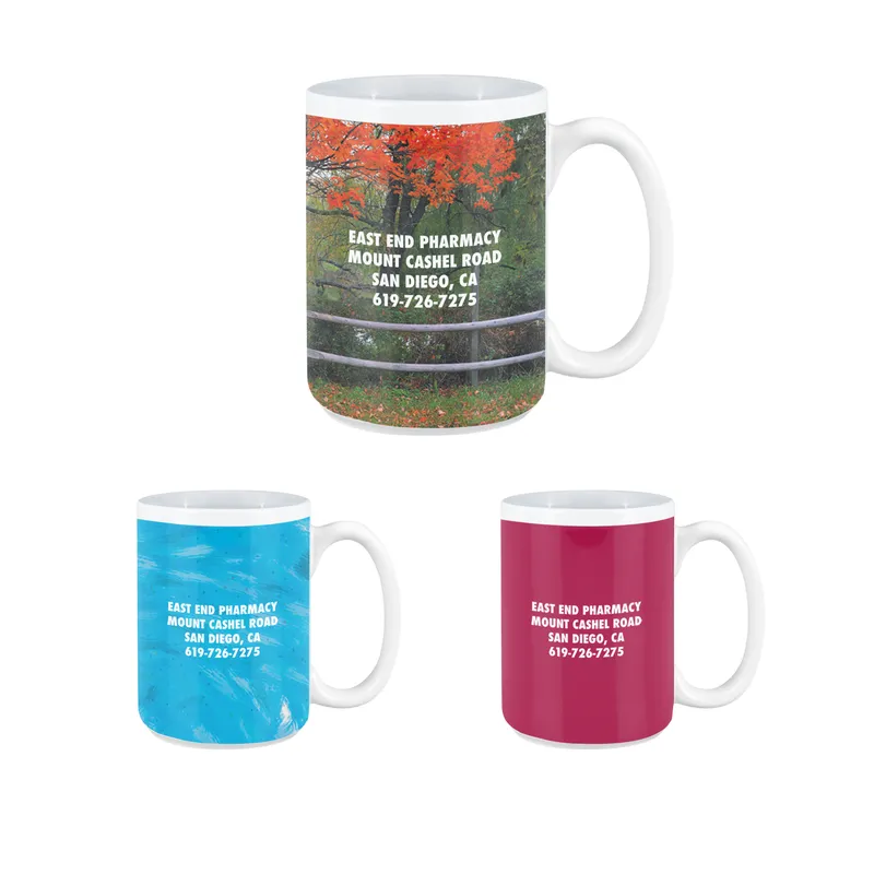 15 oz Full-Color Ceramic Mug