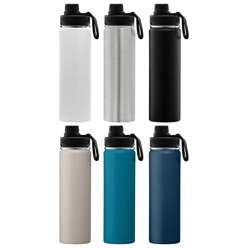 24 oz Double-Wall Stainless Steel Water Bottle
