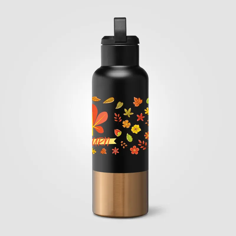 Aurelia Recycled Stainless Steel Vacuum Insulated Bottle - 22.5 oz. view 2