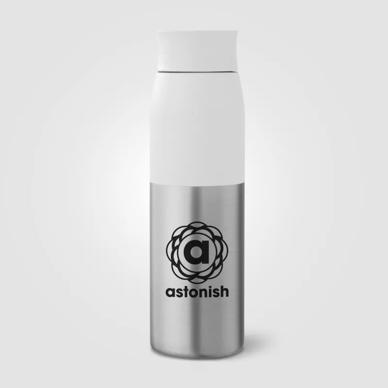 Borealis - 22 oz. Recycled Stainless Steel Twist Lid Bottle view 6