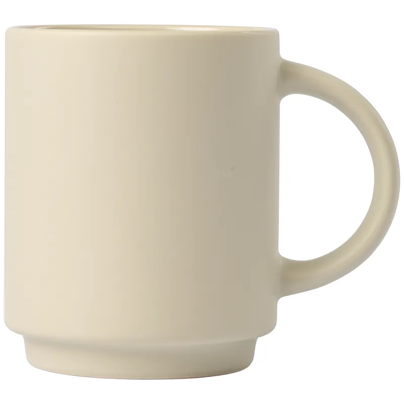 Café Duo - 11 oz. Ceramic Mug & Bamboo Board Set