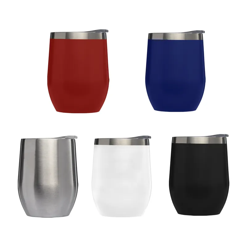 11 oz Double-Wall Stainless Wine Cup view 8