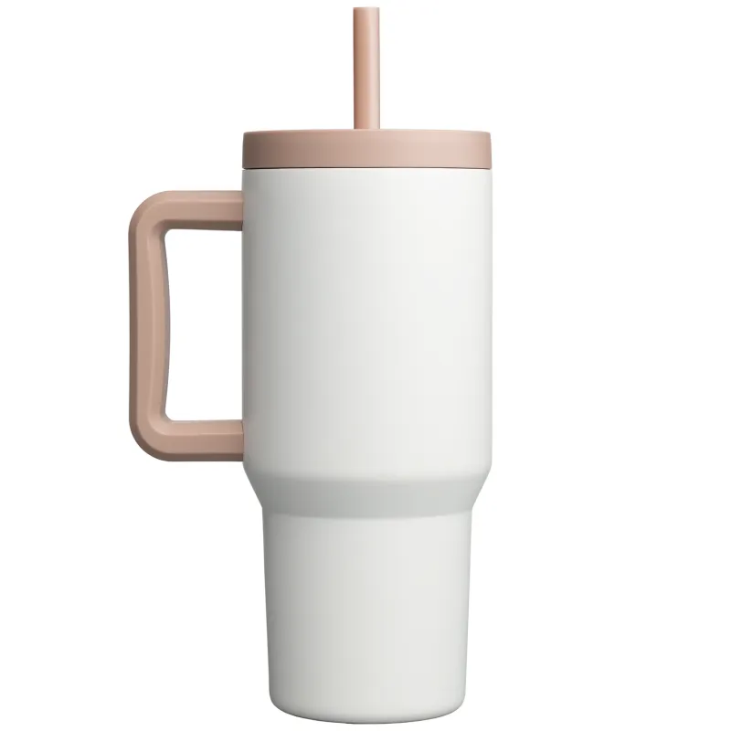 GROSCHE Aspen Stainless Steel 2-in-1 Straw Mug & Tumbler - 32oz view 2