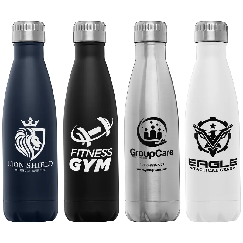 22 oz Single-Wall Recycled Stainless Water Bottle view 6