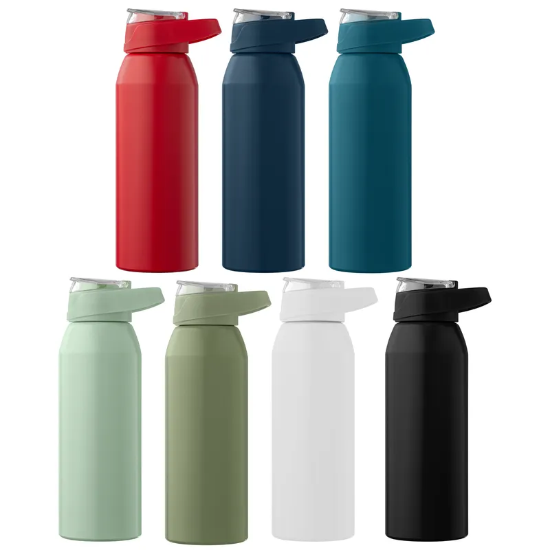 24 oz Recycled Stainless Steel Sport Bottle view 7