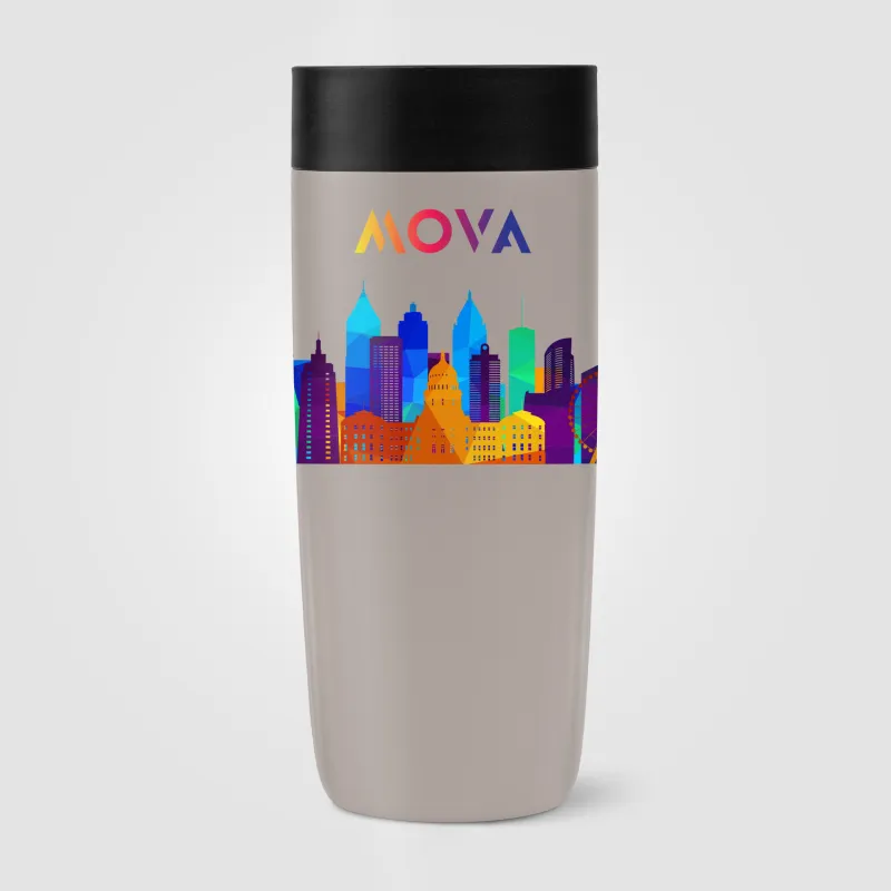 Majesty Recycled Stainless Steel Tumbler - 13 oz. view 4