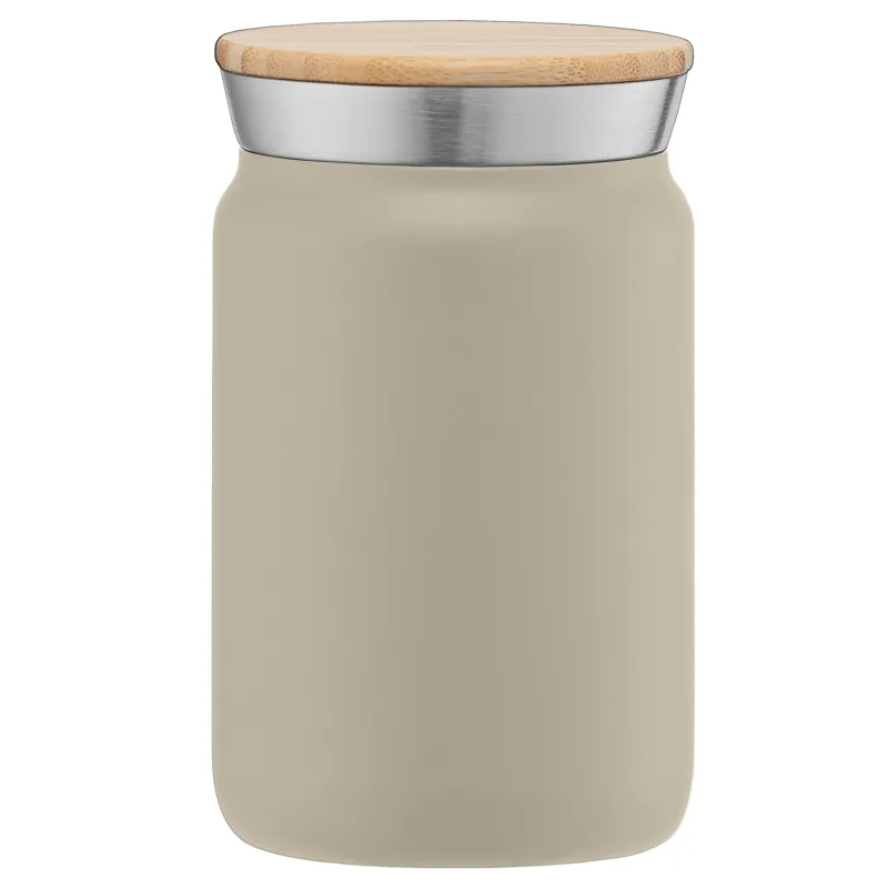 Nordic - 9 oz. Double Wall Copper-Lined Stainless Steel Tumbler with Bamboo Lid view 2