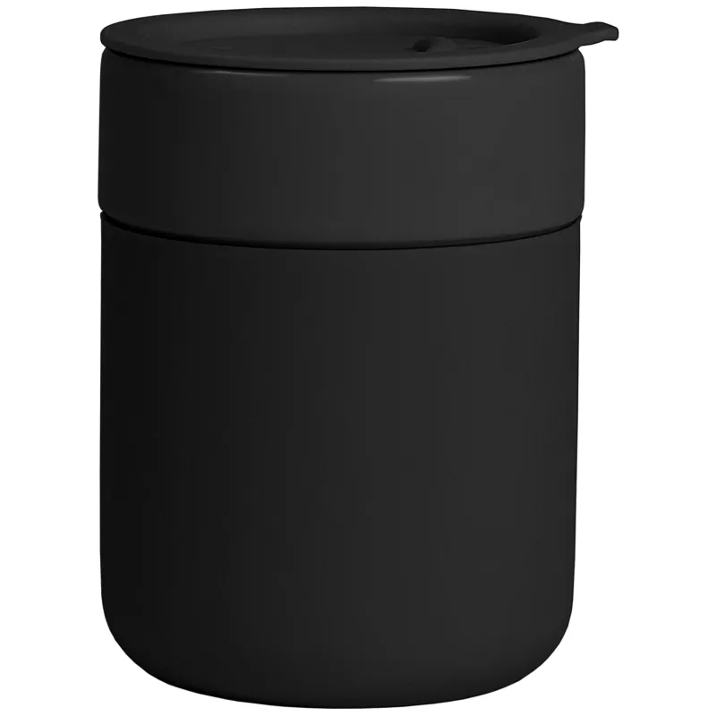 Obsidian - 10 oz. Ceramic and Silicone Mug view 4