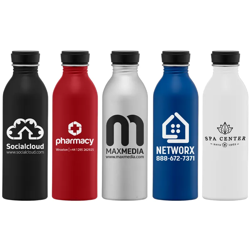 18 oz Single-Wall Aluminum Water Bottle view 6