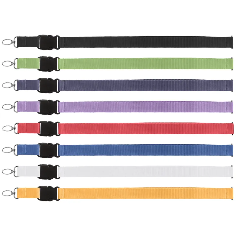 Jex rPET Breakaway Buckle Lanyard - 31.5" x 1"