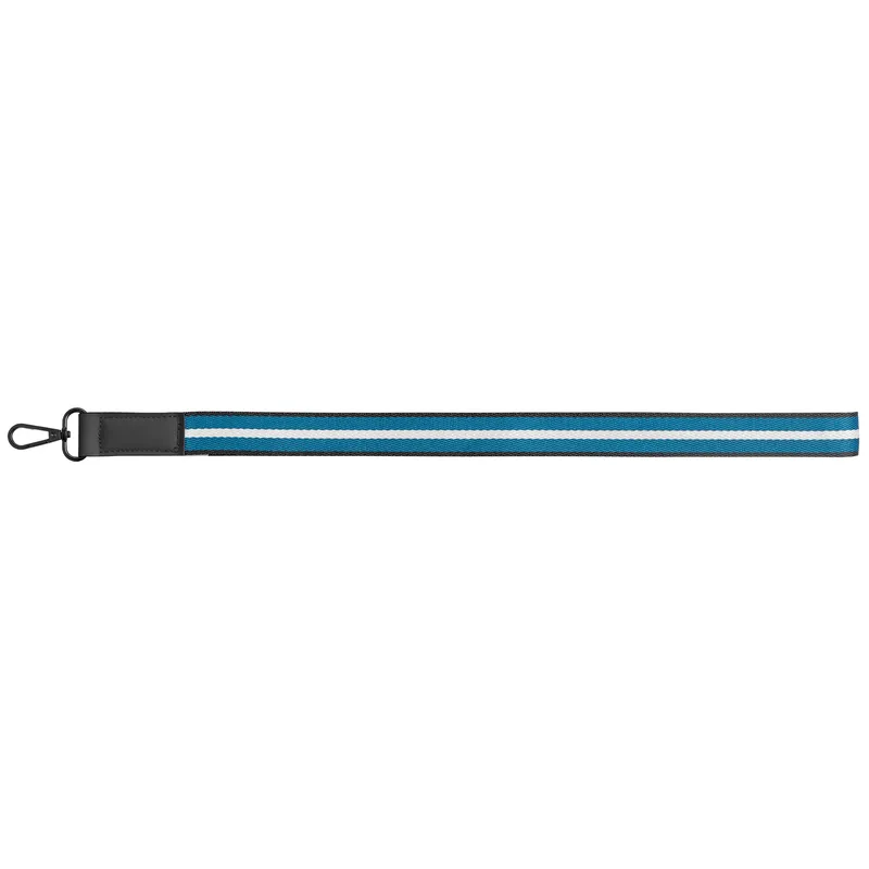 Newport rPET Woven Chevron Phone Strap Lanyard - 17.19"× 1" view 10