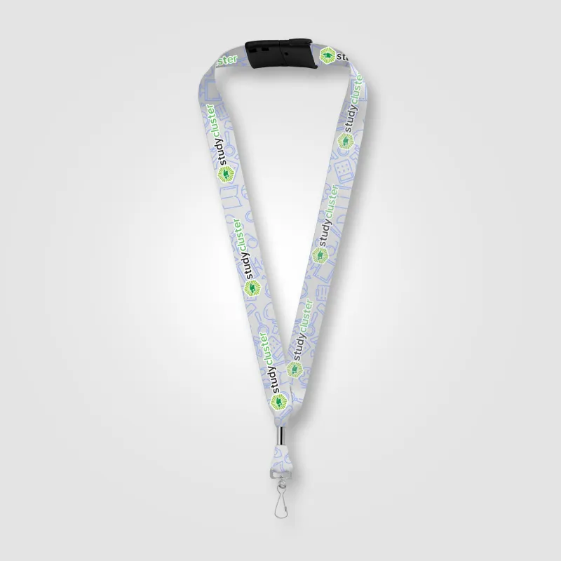 Orris rPET J Hook Breakaway Lanyard - 36" x 1" view 2